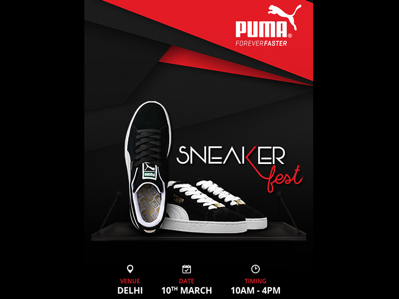 puma sneaker poster