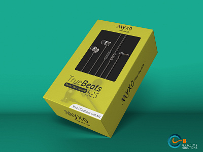 Premium Earphone Packaging Design adobe illustrator adobe photoshop design