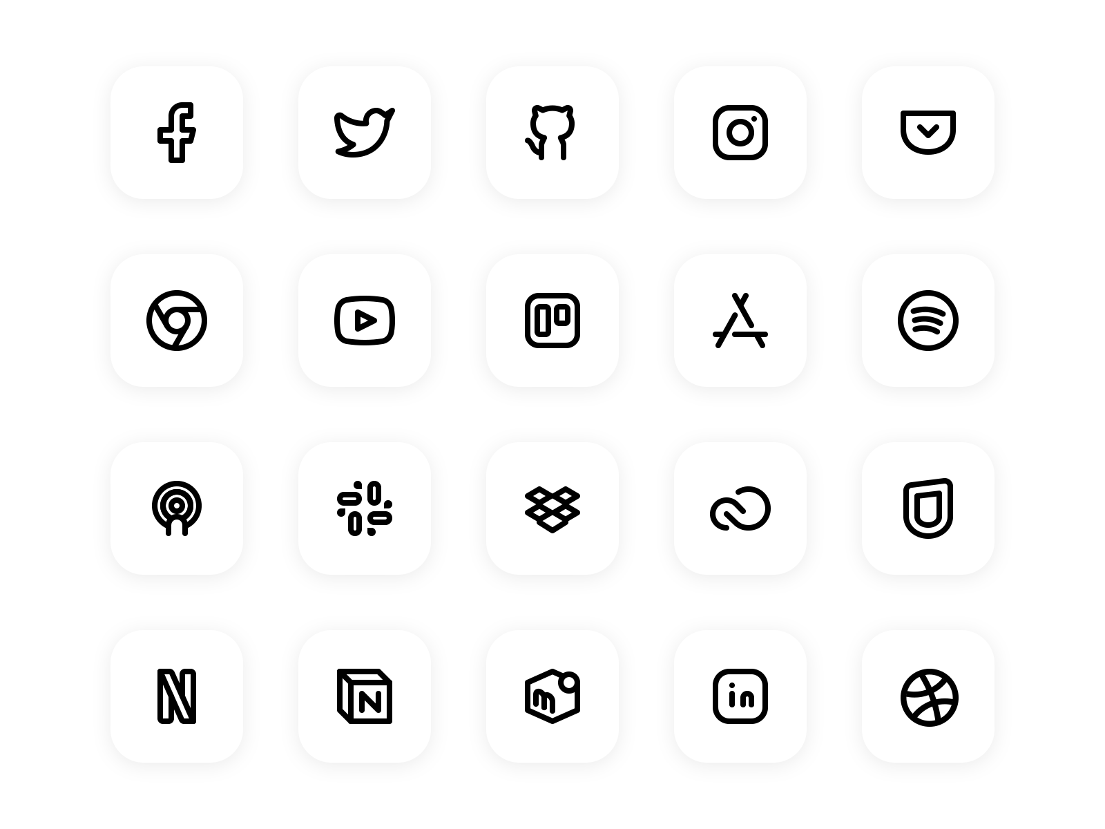 10 iconography inspiration by Koki Michiai on Dribbble