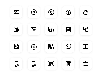 15 iconography inspiration appicon essential homescreen icon icondesign iconography inspiration money payment ui uidesign ux