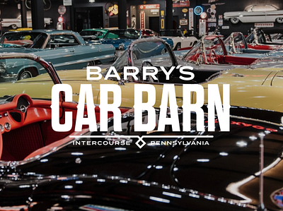 Barry's Car Barn Brand Identity brand brandidentity branding designer graphicdesign logo logodesign type typography vector