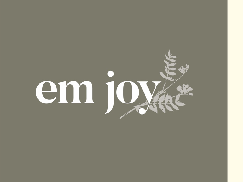 em joy blog type blogger blog logodesign logo design graphic design typography