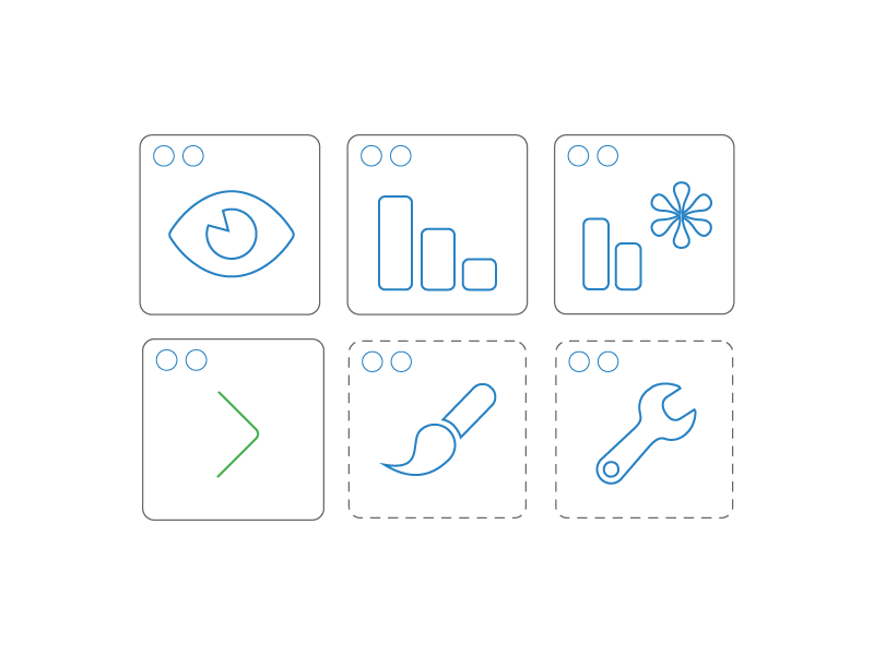 Batch icons from a UX W.I.P. concept icon iconic symbol