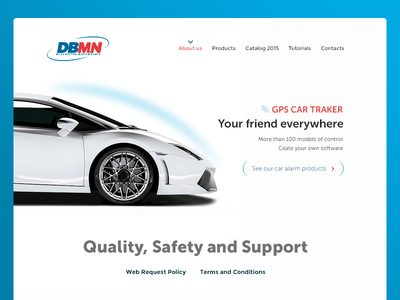 Some new job about us car landing page