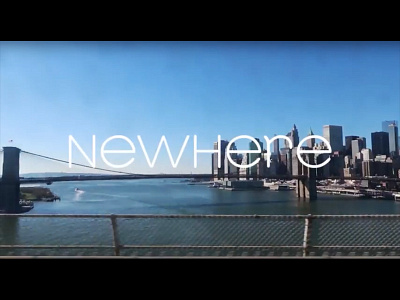 NewHere Video logo logo design video video graphic