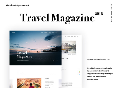 Travel Magazine website