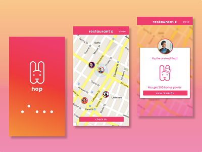 Hop app app branding app design ui uidesign