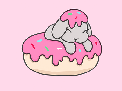 Donut Bun illustration