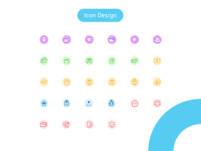Icon Design e commerce flatui icon lineart redesign ui uiux