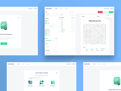 Wordverine - Step Creating Word Game