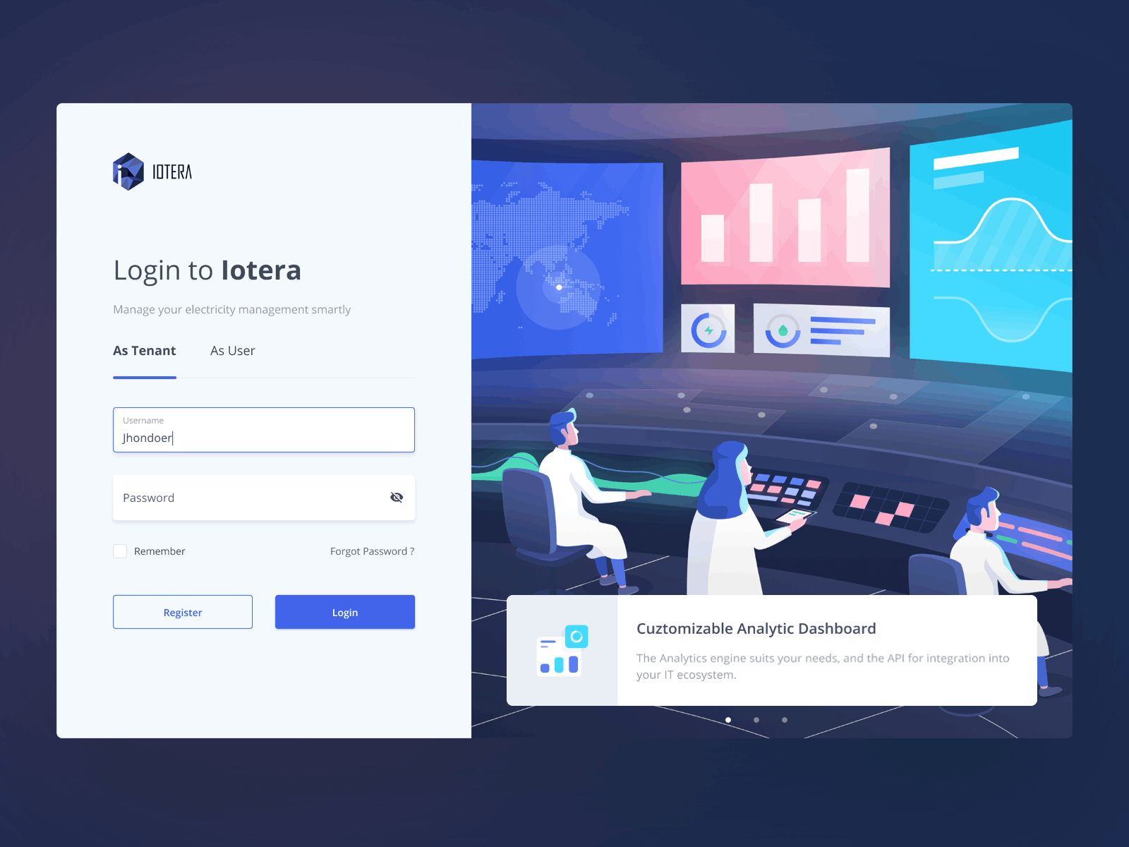 Web app Login Page analytic app clean dailyui dashboard dribbble flatui form gradient icon illustraion login sign in signup typography ui uiux ux web webapp