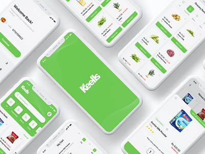 Keells Grocery App Concept android app design concept design groceries grocery grocery app grocery online grocery store ios mobile app mobile user interface online shopping online store sri lanka ui ux
