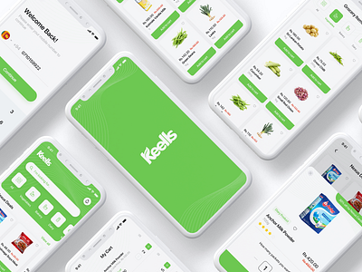 Keells Grocery App Concept