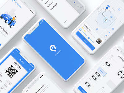 ParkPlatz - Parking Slot Booking App android app design booking booking app branding car parking design ios mobile app mobile user interface parking app parking booking parking lot parking slot booking sri lanka ui ux