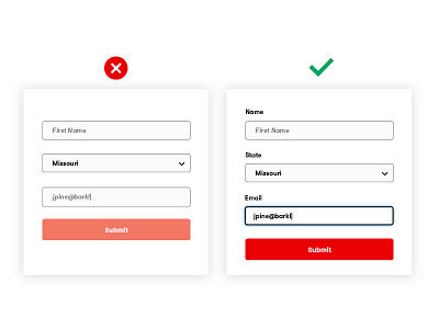 Designing Forms for Accessibility accessibility focus forms hover labels ui