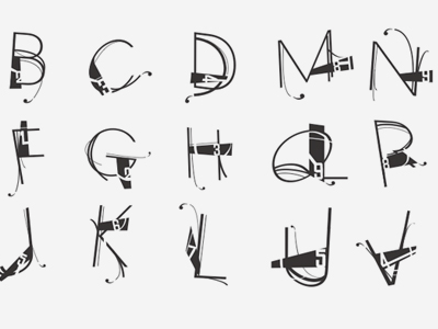 Letter/Number Combos letters numbers set