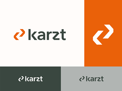 Logo Karzt - Karst Zwaan groningen k logo logo design monogram z