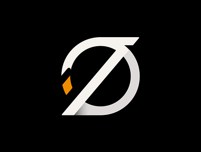 Z + O Monogram Swan monogram o swan swan logo z