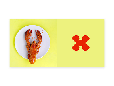 Lobster Logo animal brand design design flat graphic design icon illustration logo logo a day logo design vector visual identity