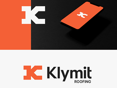 Klymit Logo brand design brand identity branding construction logo logo a day logo design roofing visual identity