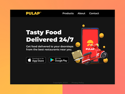 Pulap Web App brand design brand identity landing page ui visual identity web design