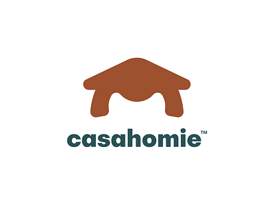 Casahomie™ Logo brand design brand identity casa home homie house logo logo a day logo design property real estate rent visual identity