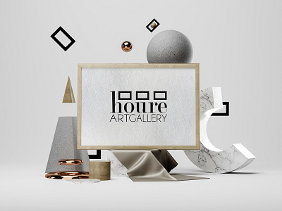Houre Art Gallery Branding