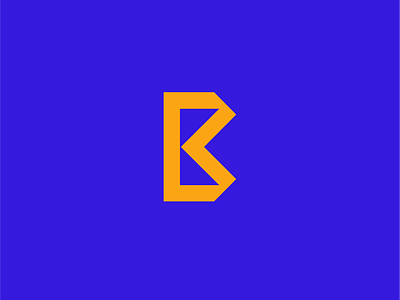 B logo sharp edges brand design brand identity branding design flat graphic design logo logo a day logo design typography vector visual identity