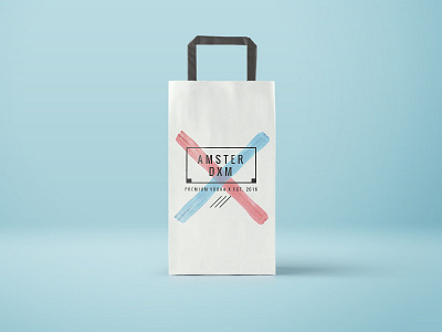 AMSTERDXM bag branding