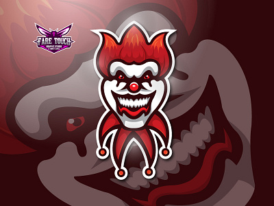 joker mascot logo