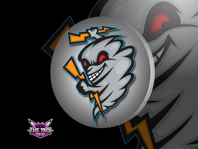 Thander mascot logo