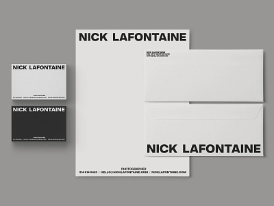 Nick Lafontaine - Stationery