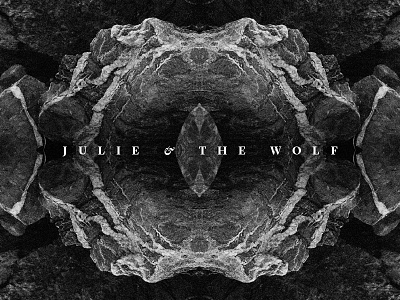 Julie & The Wolf - More experimentation art direction graphic design music pattern