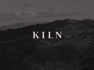 Kiln - Wordmark branding logo visual identity wordmark