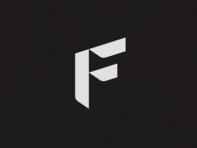 F brand branding logo type typography