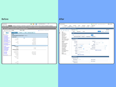 Before and After of a Content Heavy Form