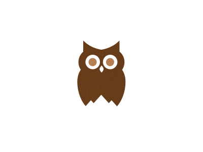 Owl / Mountain Logo logo mountain owl