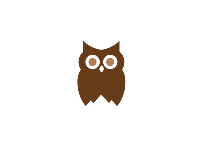 Owl / Mountain Logo