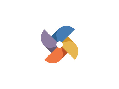 Propeller Pinwheel Logo
