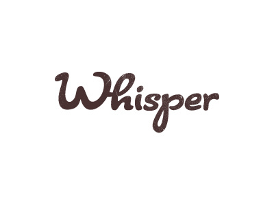 Whisper Logo logotype