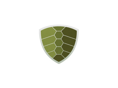 Shell / Shield Combo logo shell shield turtle