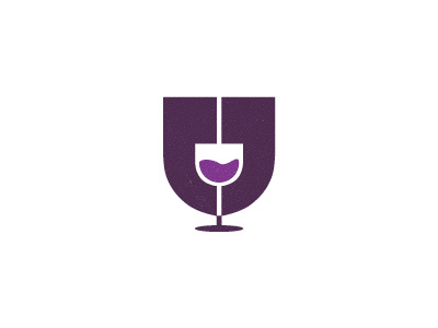 Social Wine Site Logo logo negative quote social wine
