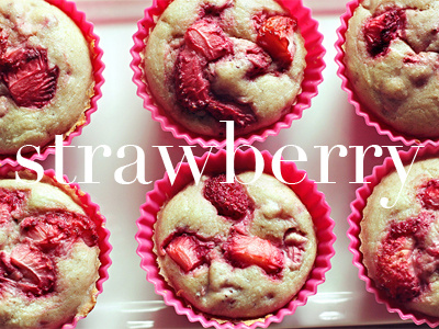 Strawberry Muffins yummmmmmmmmmm