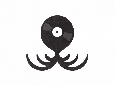 Octopus Logo WIP music octopus record