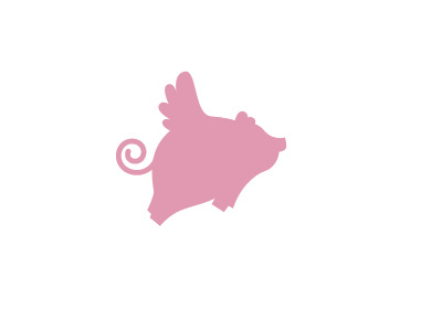 WIP - Flying Pigs ____ Something flying logo pig right yeah