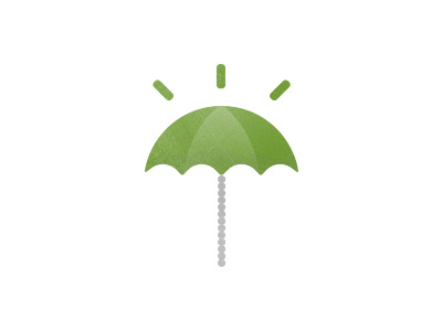 Upbrella Consulting Logo consulting idea light bulb umbrella