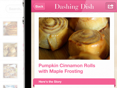 Dashing Dish App