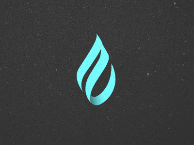 ZAO Logo droplet logo water