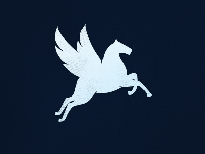 Pegasus v2 fly horse logo pegasus wing