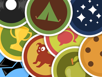 Rails Rumble badge fun icons